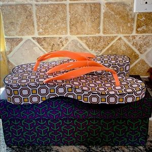 Tory Burch Wedge Flip Flop